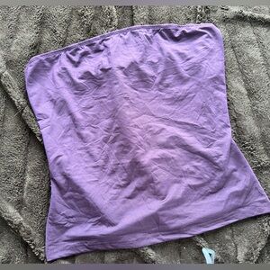 SHEIN Basics Deep Purple tube top